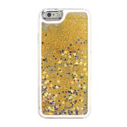 iPhone 7 Plus Liquid Glitter Shake Star Dust Case (Champagne Gold)